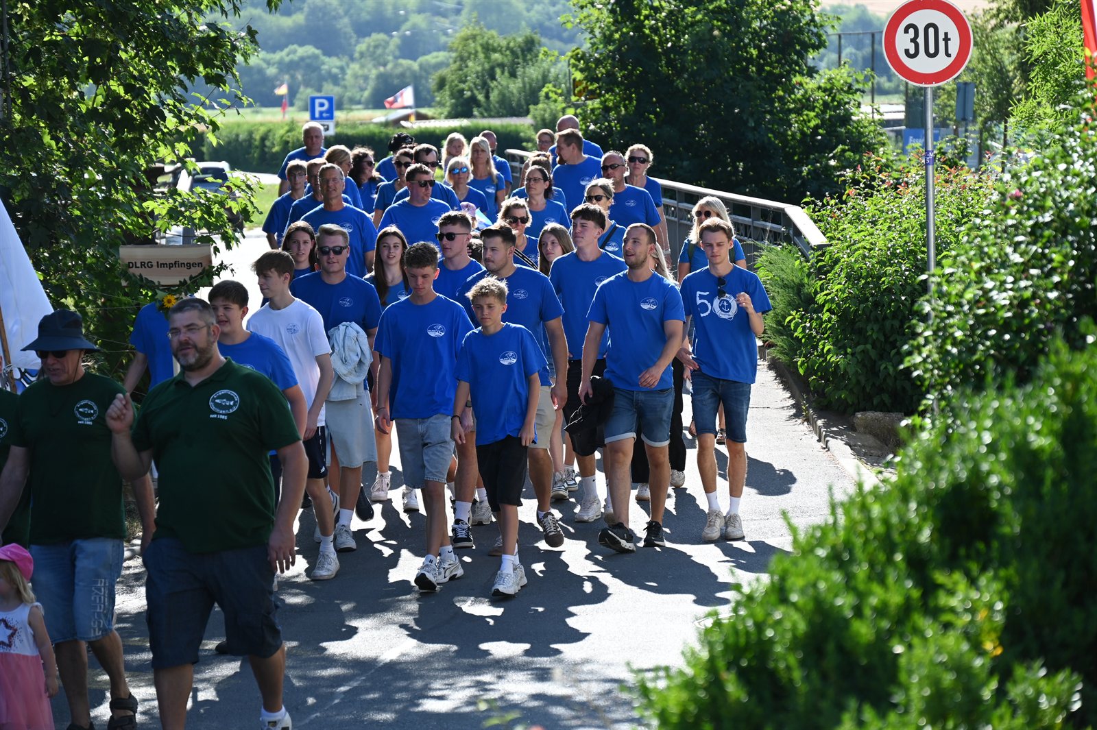 DLRG Impfingen beim Festzug
